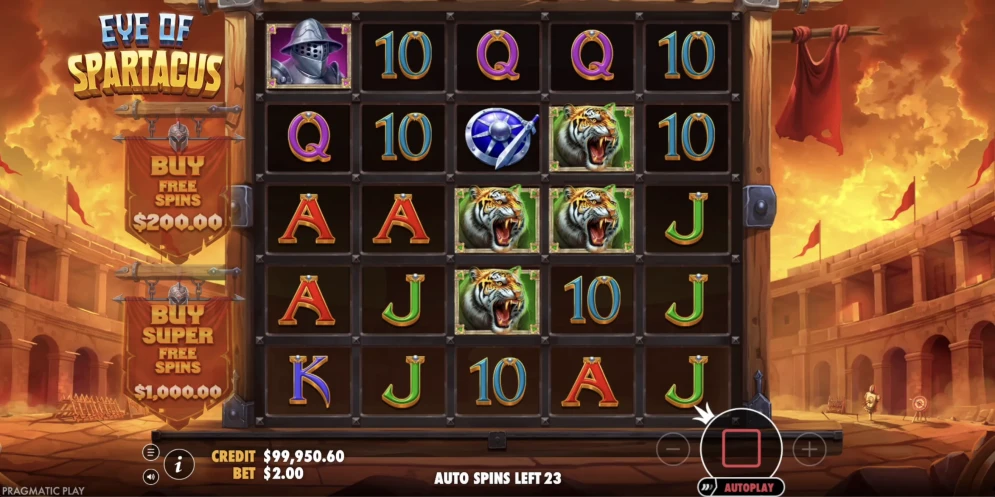 Eye of Spartacus Slot