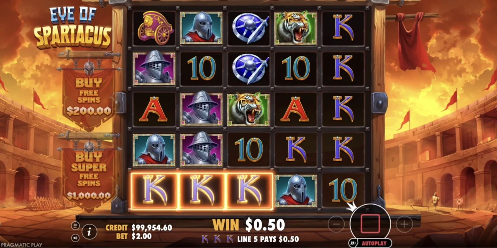 Eye of Spartacus Slot